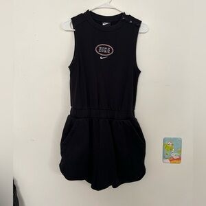 Nike Black Sleeveless Romper